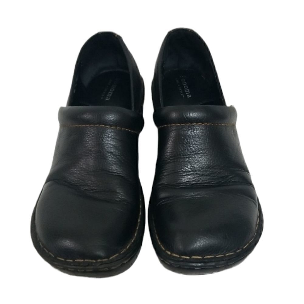 Sonoma Life Style Black Mule size 6.5